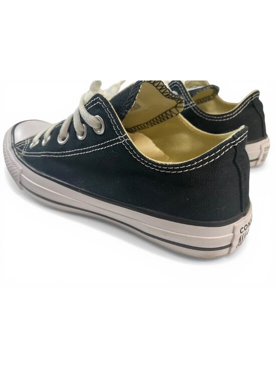 Converse All Star Low Black White Sneakers Mens 4 Womens 6 Chuck Taylor Shoes - Picture 13 of 16
